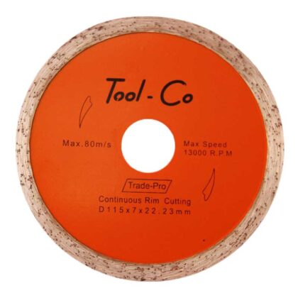 TRADE PRO ORANGE HC115TC 115 x 2 x 7 x 22.23mm - Continuous Rim