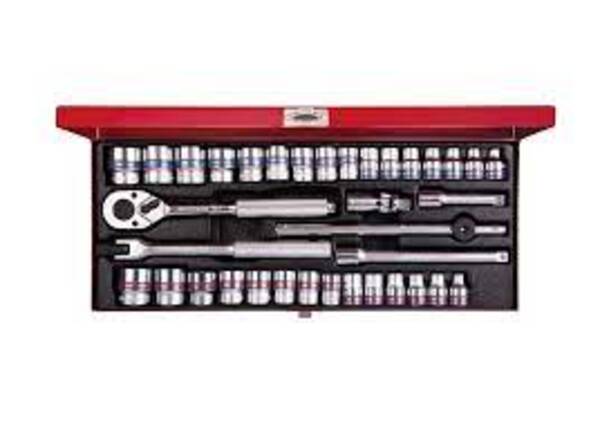 KING TONY SOCKET SET 3/8″ METRIC & IMPERIAL 36PC | 3036CR