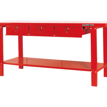 KING TONY 87E01P91A Workbench with three drawers With a lower shelf