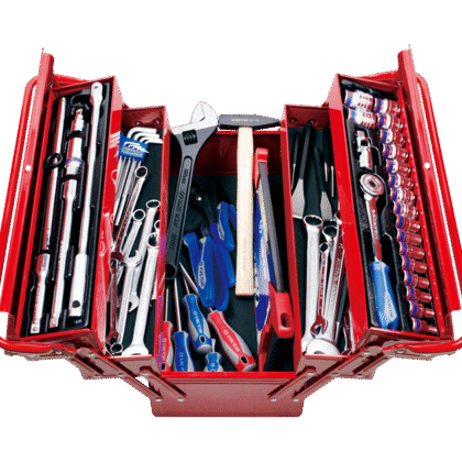 KING TONY 902-068MR 68 PC. Tool Box Set