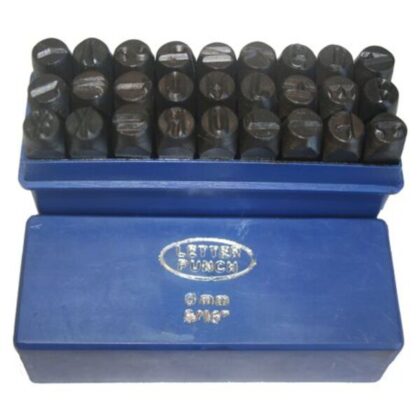 Micro-Tec Punch Set Letter 6mm A-Z | M006010