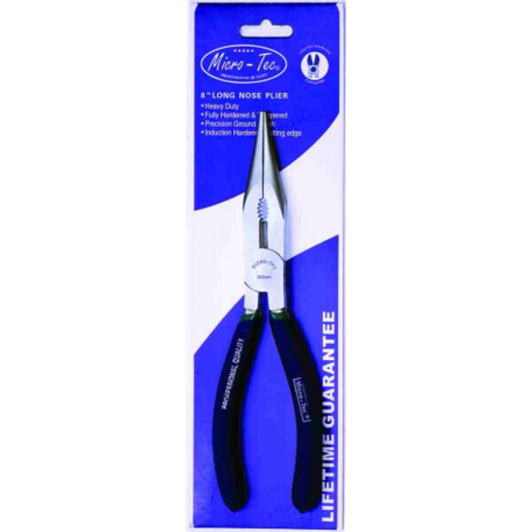 Micro-Tec Pliers Long Nose 200mm | MLU-508