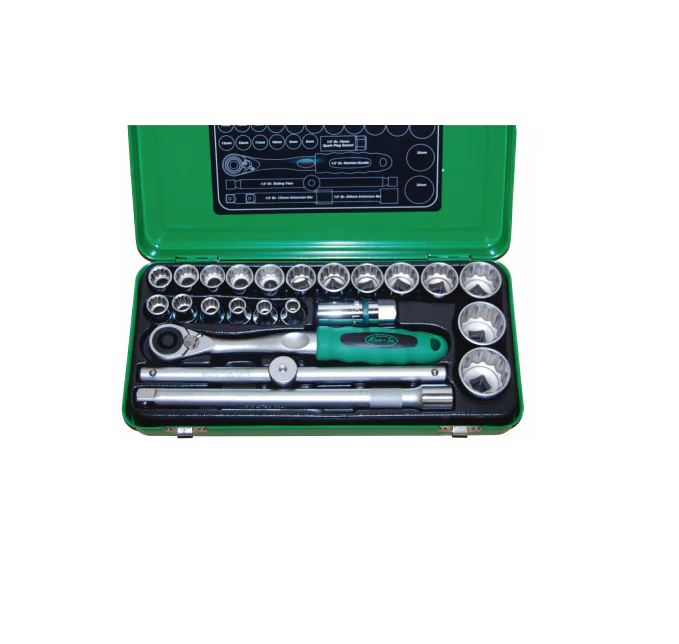 Micro-Tec 24Pcs Sockets 1/2″ Std 8-32mm | MSS240