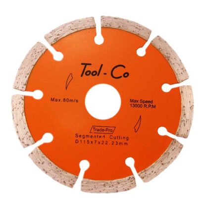 TRADE PRO ORANGE HS115TC 115 x 2 x 7 x 22.23mm - Segmented