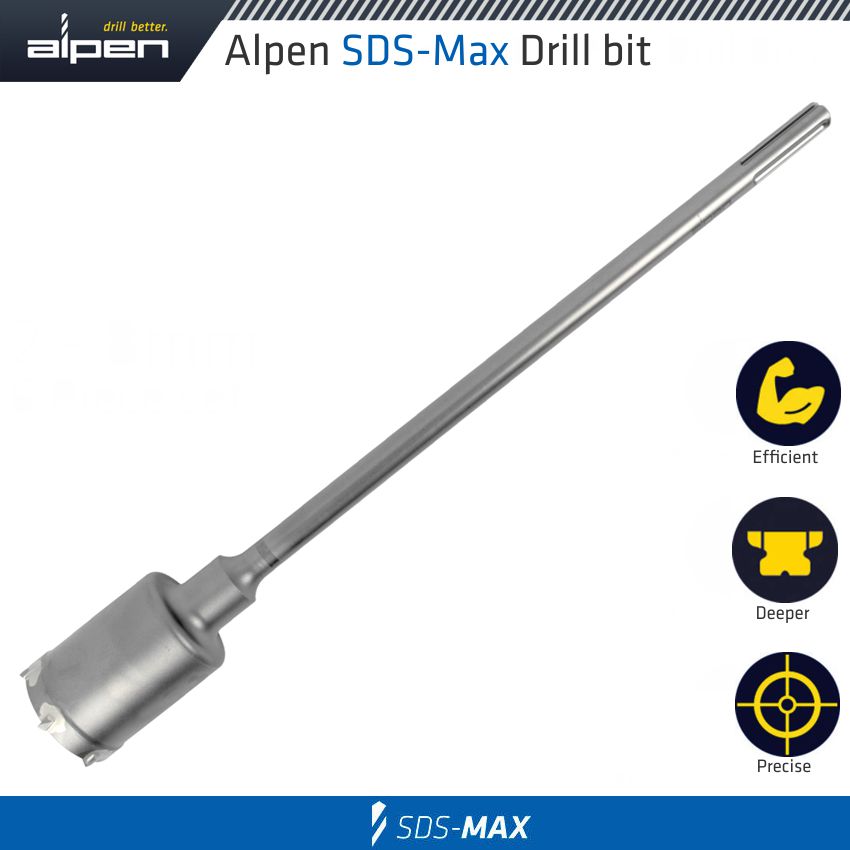 ALPEN - SDS MAX CORE 68MM X 550 X 430 DRILL BIT ALP872068