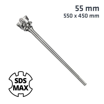 ALPEN - SDS MAX MILL 550X450X55MM ALP885055