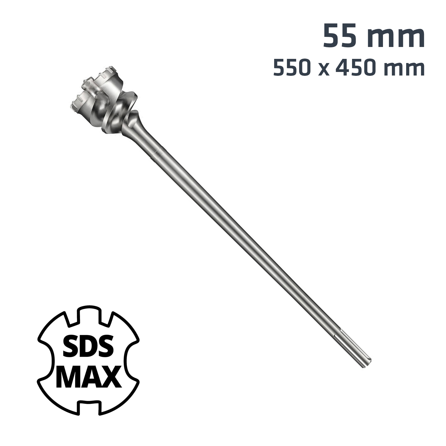 ALPEN - SDS MAX MILL 550X450X55MM ALP885055