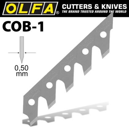 OLFA BLADES COB-1 3/PACK 5MM BLA COB1