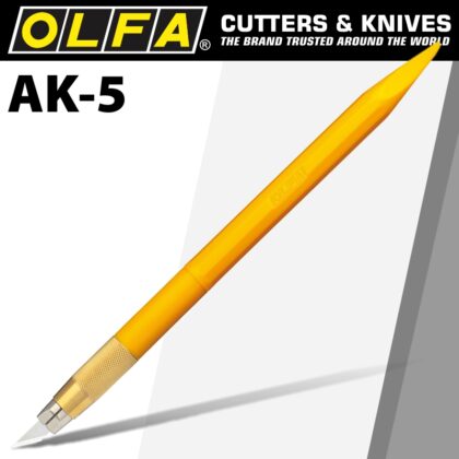 OLFA ART KNIFE PROFESSIONAL WITH SPARE BLADES BLISTER CTR AK-5