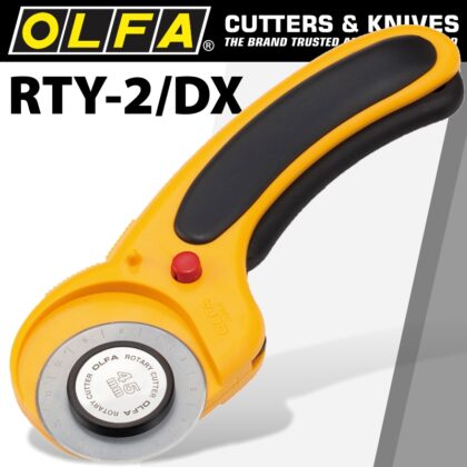 OLFA 45MM ROTARY CUTTER MODEL RTY-2/DX CTR RTY2DX