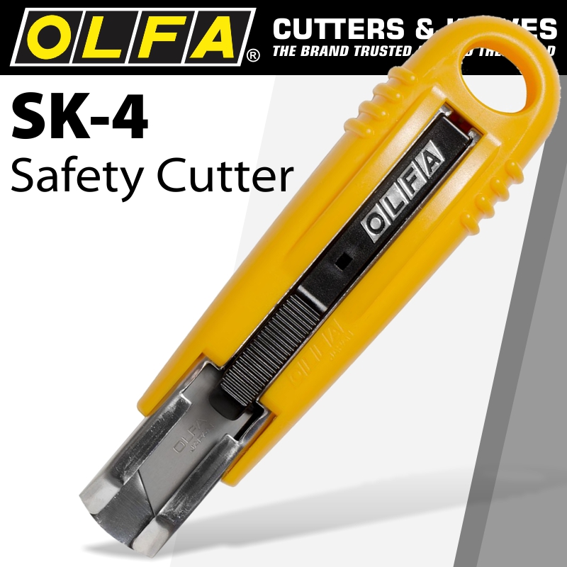 OLFA MODEL SK-4 SAFETY CARTON OPENER BOX KNIFE CTR SK4