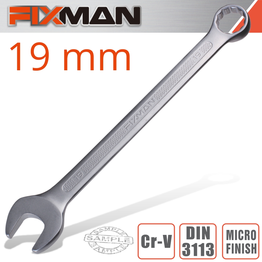 FIXMAN COMBINATION SPANNER 19MMX240MM FIX B0214