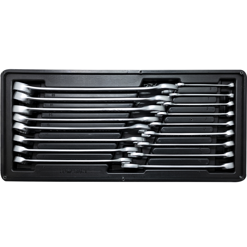 FIXMAN TRAY 17 PIECE COMBINATION SPANNERS 6-22MM FIX F1BT06-1