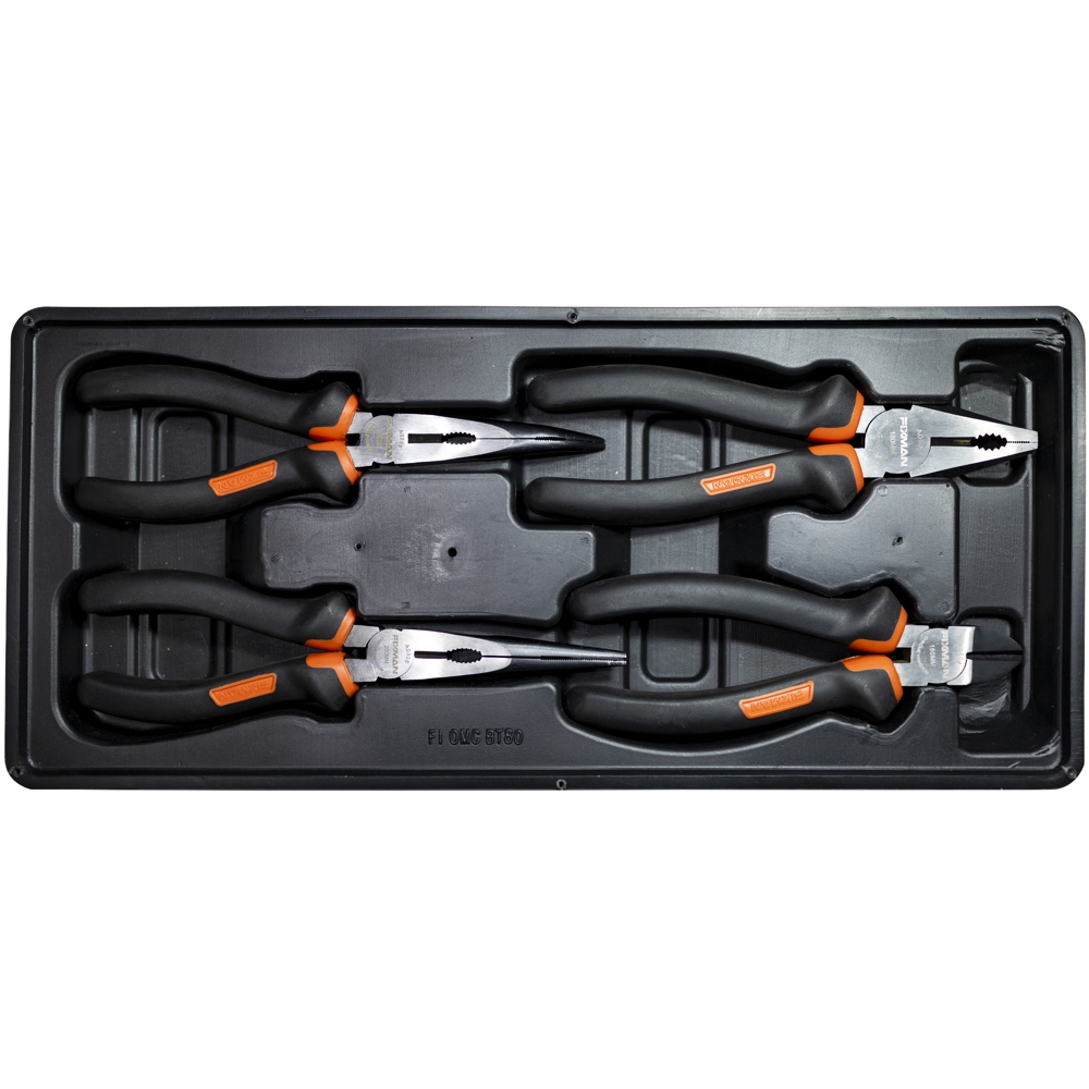 FIXMAN 4 PIECE PLIER SET CP 7" DCP 6" LNP 8" BNP 8" FIX F1BT80