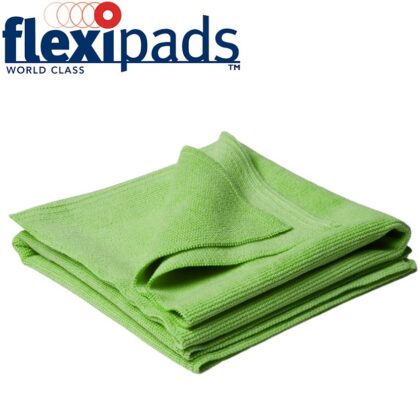 FLEXI PADS - POLISHING SCRATCHLESS GREEN WONDER TOWEL 2PK - FLEX 40535