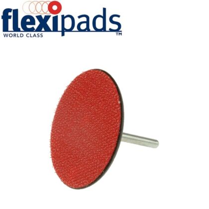 FLEXI PADS - SPINDLE PAD 50MM HOOK AND LOOP HARD FACE - FLEX 48110