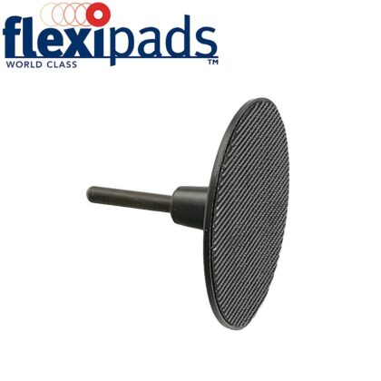 FLEXI PADS - SPINDLE PAD 75MM HOOK & LOOP HARD FACE - FLEX 48115