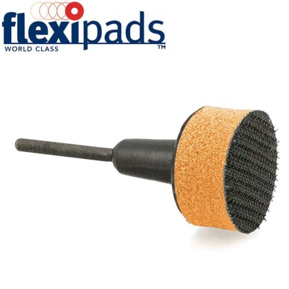 FLEXI PADS - SPINDLE PAD 25MM HOOK AND LOOP SOFT FACE - FLEX 48205