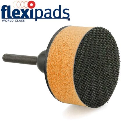 FLEXI PADS - SPINDLE PAD 50MM HOOK AND LOOP SOFT FACE - FLEX 48210