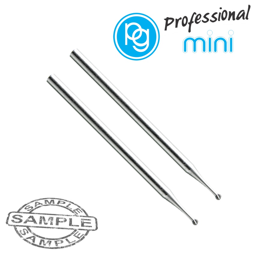 PG - STEEL ENGRAVING CUTTERS 1.4MM BALL SH.2.35MM 2PCS M1010