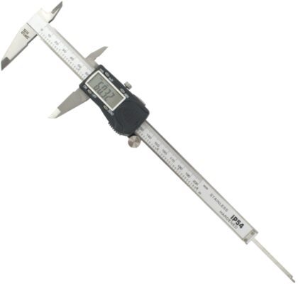 TORK CRAFT - VERNIER DIGITAL FRAC. 200MM S/STEEL 0.01MM ACC. ABS FUNC. IP54 ME12200
