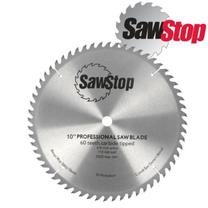 SAWSTOP 60T COMBINATION SAW BLADE - CB104184