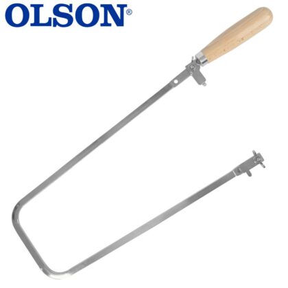 OLSON - SCROLL / FRET SAW FRAME 250MM DEEP 5"PLAIN END BLADE SSB63507