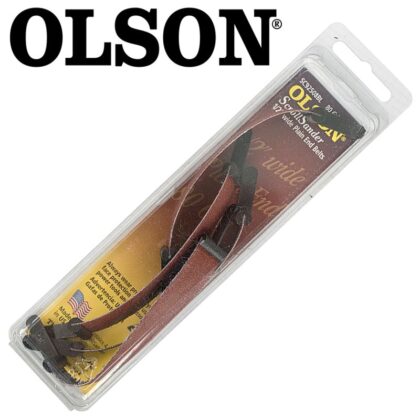 OLSON - SCROLL SAW SANDER 5"125MM X 1/2"80G PLAIN END 4PC SSB92508BL