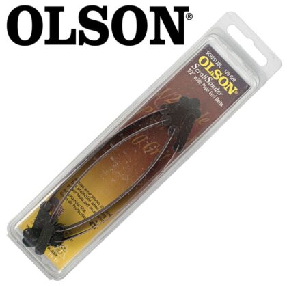 OLSON - SCROLL SAW SANDER 5"125MM X 1/2"120G PLAIN END 4PC SSB92512BL