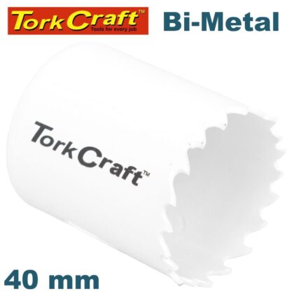 TORK CRAFT - HOLE SAW BI-METAL 40MM TC12019