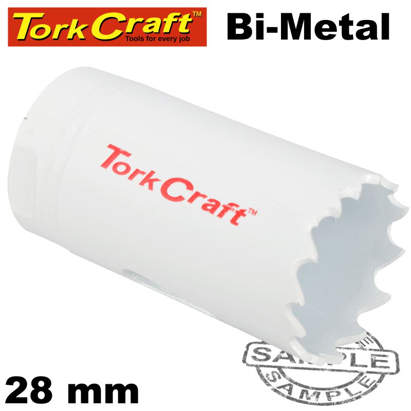TORK CRAFT - 28MM BIM42 BI METAL HOLE SAW TC12111