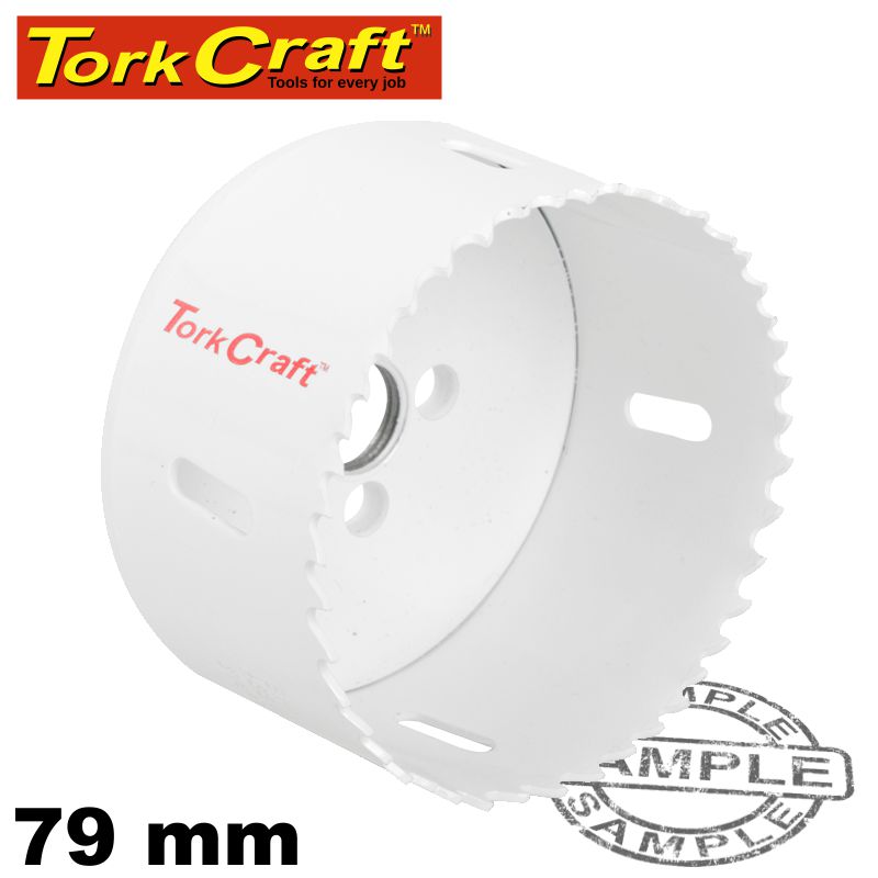 TORK CRAFT - 79MM BIM42 BI METAL HOLE SAW TC12138
