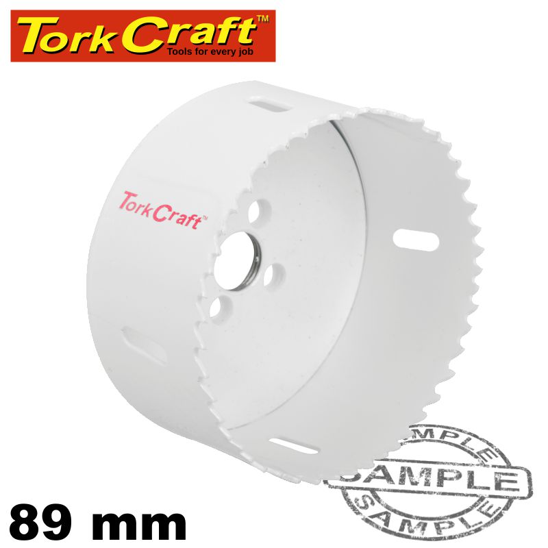 TORK CRAFT - 89MM BIM42 BI METAL HOLE SAW TC12141