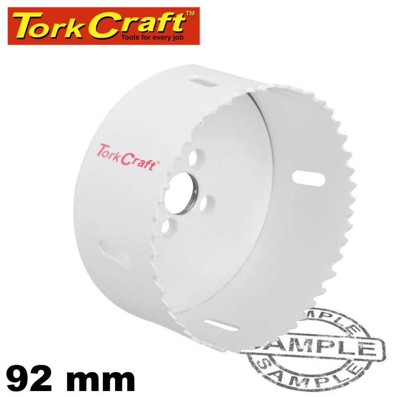 TORK CRAFT - 92MM BIM42 BI METAL HOLE SAW TC12142
