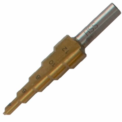 TORK CRAFT - STEP DRILL HSS 4-12MMX2MM TC353041