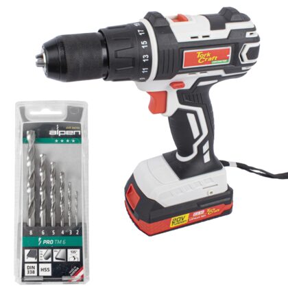 TORK CRAFT - IMP DRIVER TC20030 WITH SPRINT MASTER SET ALP TM6 TORKIT039