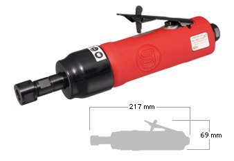 SHINANO AIR TOOLS - 4,500rpm. 1/4" Collet Die Grinder - 2015A