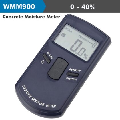 ACCUD - CONCRETE MOISTURE TESTER 0-40% RANGE 2% ACCUR 0.5% RES ACWMM900