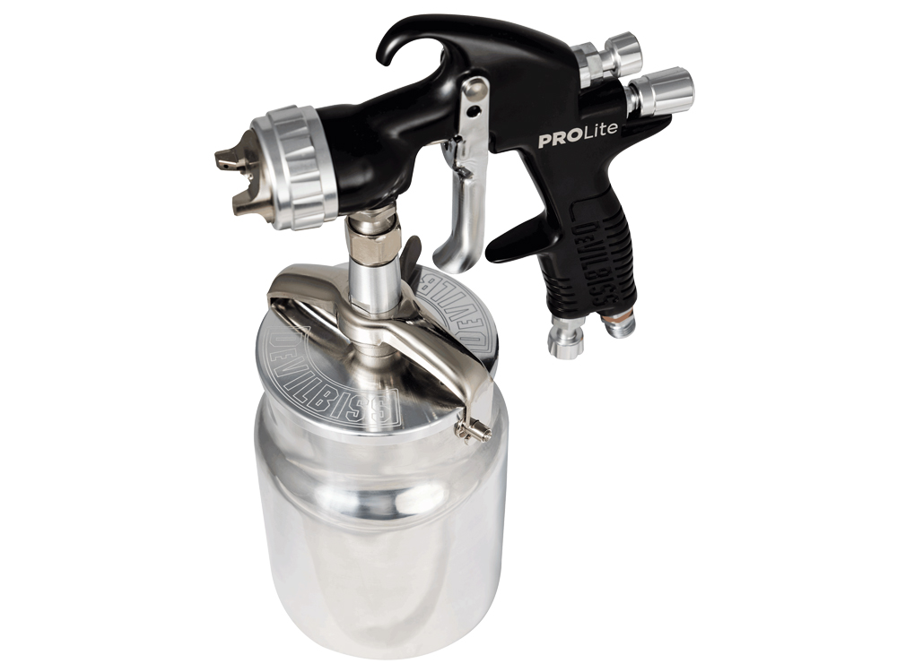 Devilbiss - SUCTION SPRAYGUN AND CUP KIT - JGASPRO-C1-16