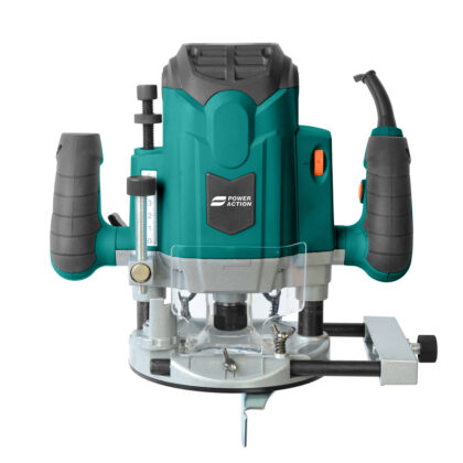POWER ACTION - Plunge Router c/w soft start & Adjustable depth - ER1800