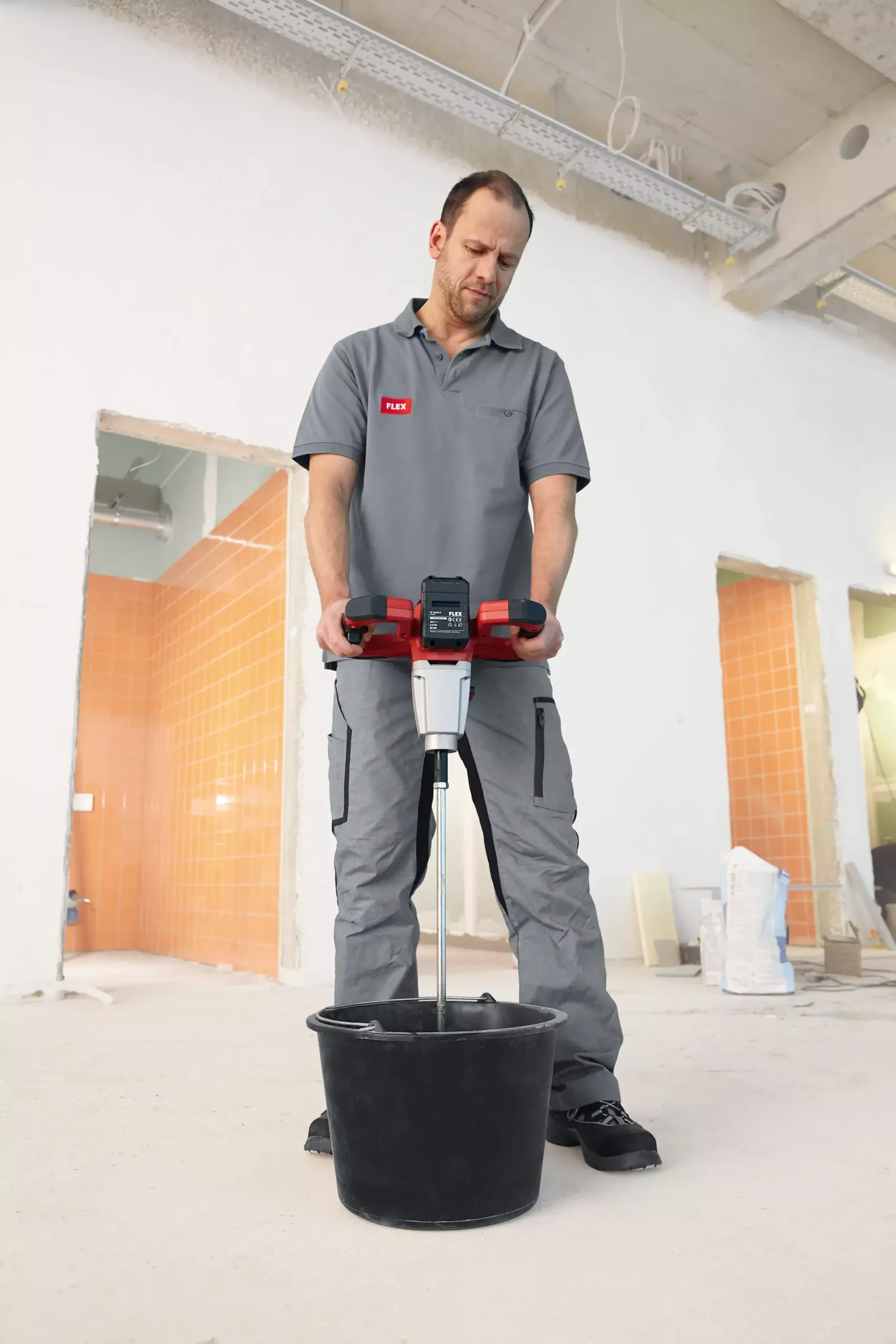 FLEX - Brushless mixer c/w paddle, no batteries, no charger - MXE 18.0-EC (2)