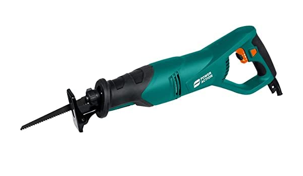 POWER ACTION - Variable speed reciprocating saw c/w wood & metal blade - RS750