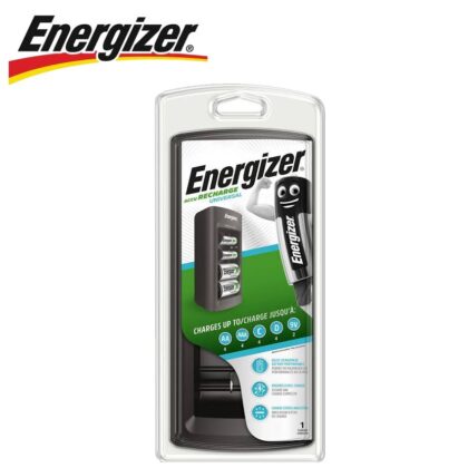 ENERGIZER - UNIVERSAL CHARGER FOR AA/AAA/C/D AD 9V RECHARGE BATTERIES E301335801