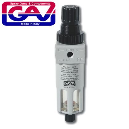 GAV - FILTER/REGULATOR 1/4" IN LINE GAV FR180