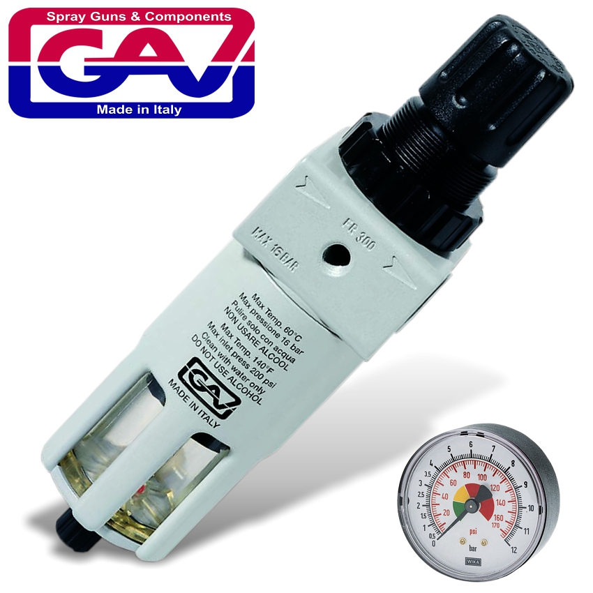 GAV - FILTER & REDUCER IN LINE 1" REGULATOR GAV FR300