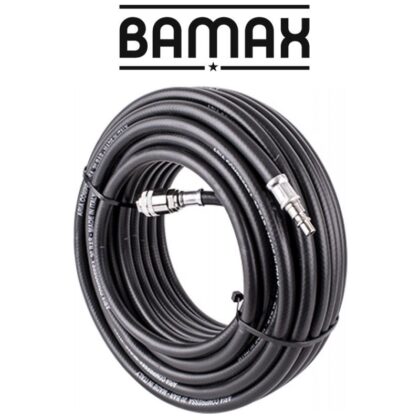 GAV - RUBBER AIR HOSE 8MMX20M W.QUICK COUPLER BX15813R20 RH08KIT20