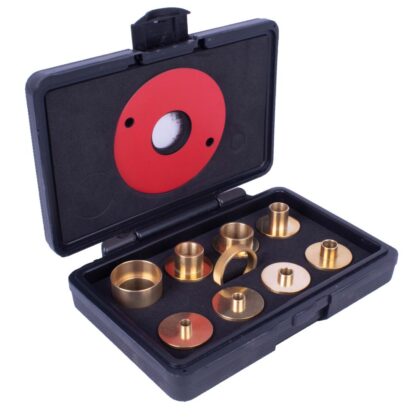 SAWSTOP - TEMPLATE GUIDE BRS PRECISION 9PC SET 1 19/64” 5/8” 27/32” 17/ SAW RT-TGS