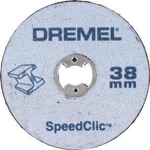DREMEL - SC406 mandrel (1x) + wheels (2x) 2615S406JC