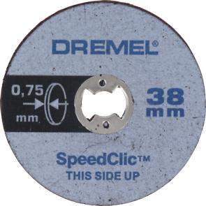 DREMEL - SC409 cutting wheels 0.75mm (5x) 2615S409JB