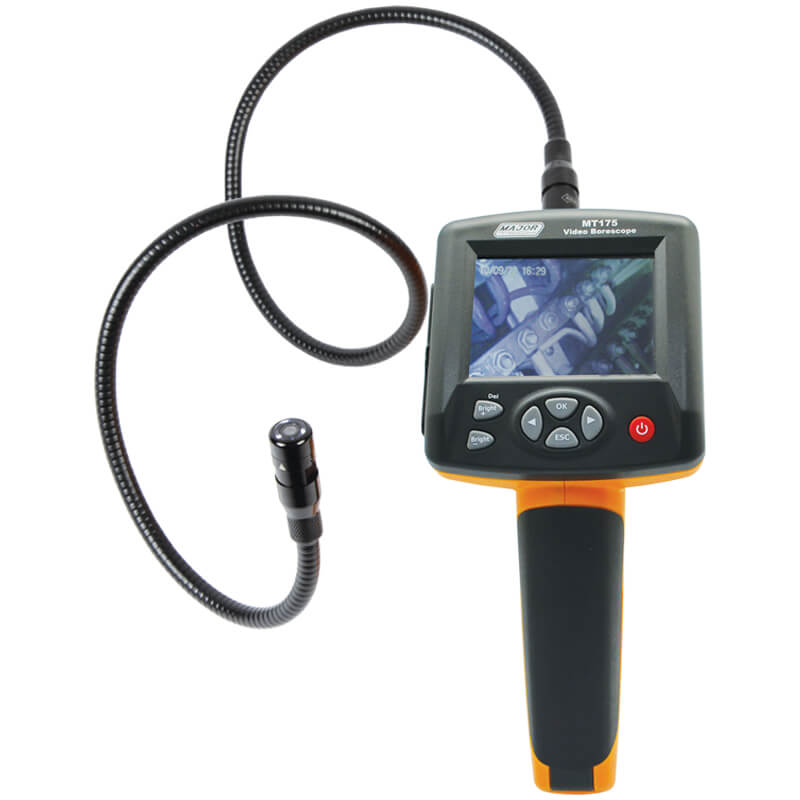 MAJOR-TECH - Video Borescope, 3.2" TFT LCD 320x240 Resolution MT175